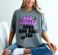 Bad Witches Have Bad Days Too Funny Witch Halloween Shirt, Halloween Mental Health Shirt