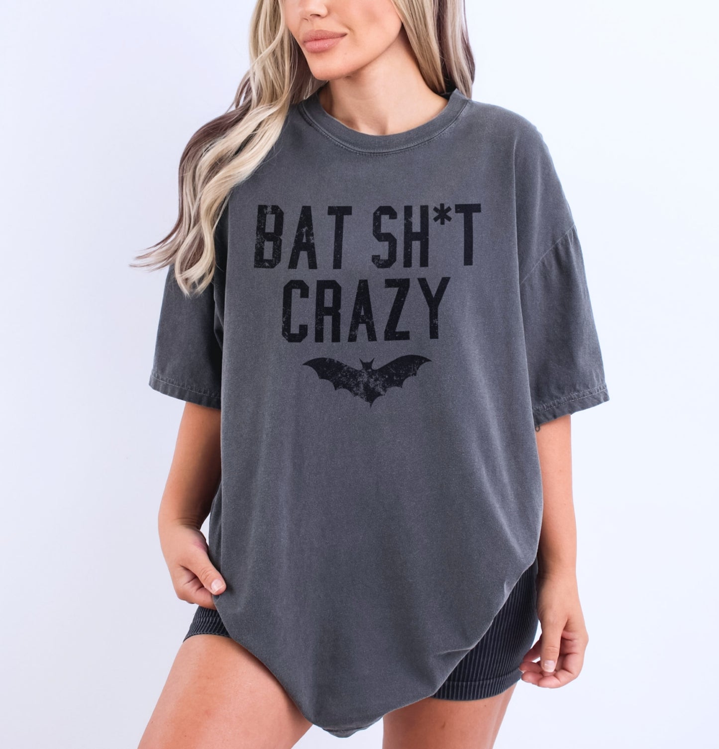 Bat Sh*t Crazy Funny Halloween Bat Shirt