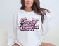 Dazed and Engaged Sweatshirt, Retro Fiancee Sweatshirt