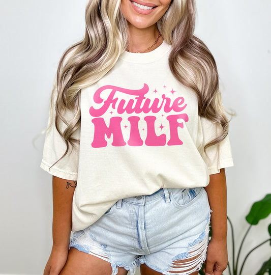 Future Milf Shirt, First Time Mom Pregnancy Shirt