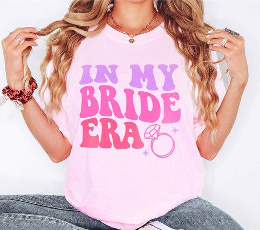 In My Bride Era Shirt, Retro Bride Shirt