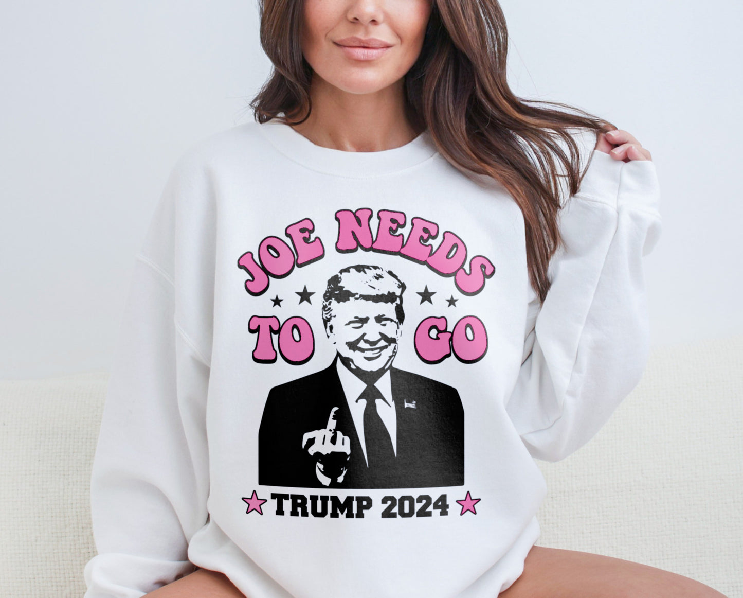 Joe Needs To Go Funny Donald Trump 2024 Republican Sweatshirt