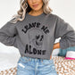 Leave Me Alone Skull Sweatshirt