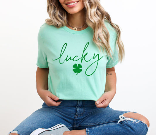 Lucky Shamrock St Patrick's Day Shirt