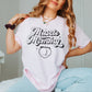 Muscle Mommy Peach Booty Workout Gym Shirt