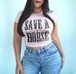 Save a Horse Crop Top Baby Tee, Save a Horse Ride a Cowboy Country Shirt