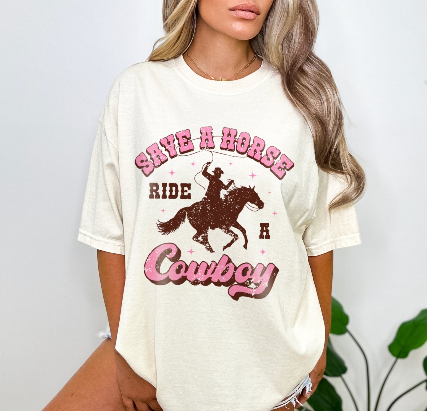 Save a Horse Ride a Cowboy Country Shirt