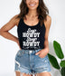 Say Howdy Stay Rowdy Country Tank Top