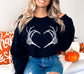 Skeleton Heart Gothic Love Halloween Sweatshirt