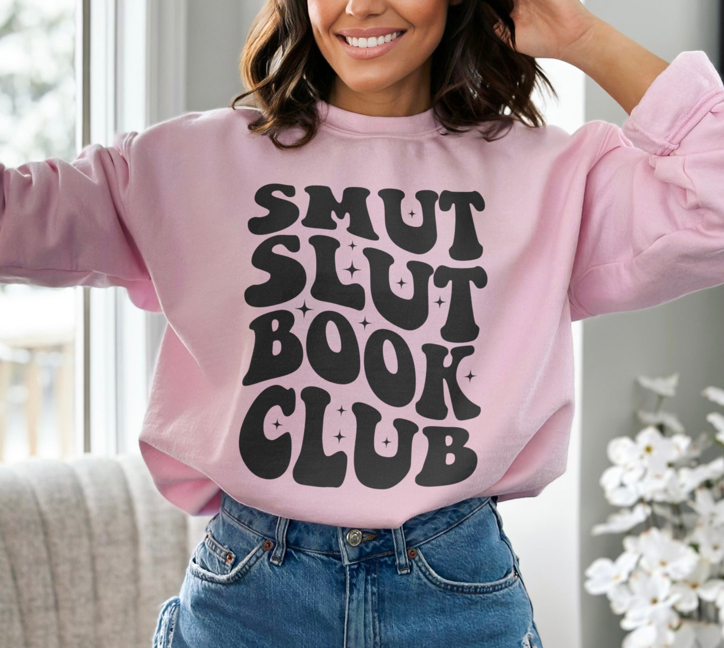 Smut Slut Book Club Sweatshirt, Smut Reader Sweatshirt