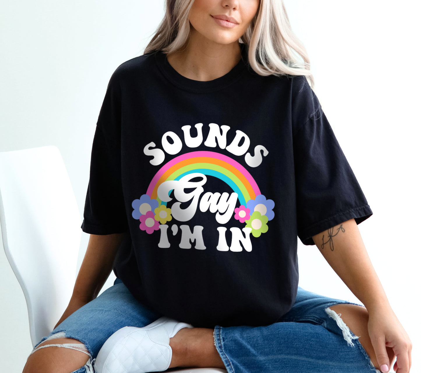 Sounds Gay I'm In Funny LGBTQ Shirt