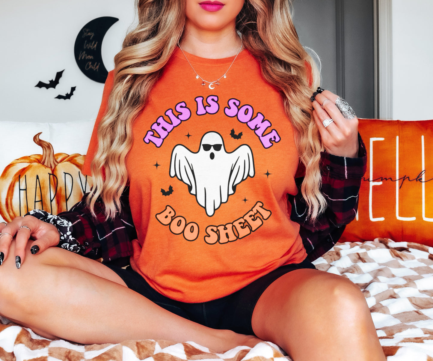 This is Some Boo Sheet Funny Ghost Trick or Treat Halloween Shirt