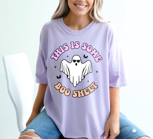 This is Some Boo Sheet Funny Ghost Trick or Treat Halloween Shirt