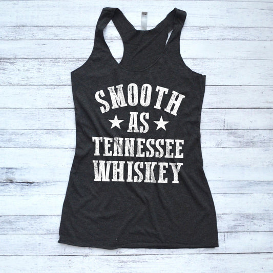 smooth as tennessee whiskey tank top