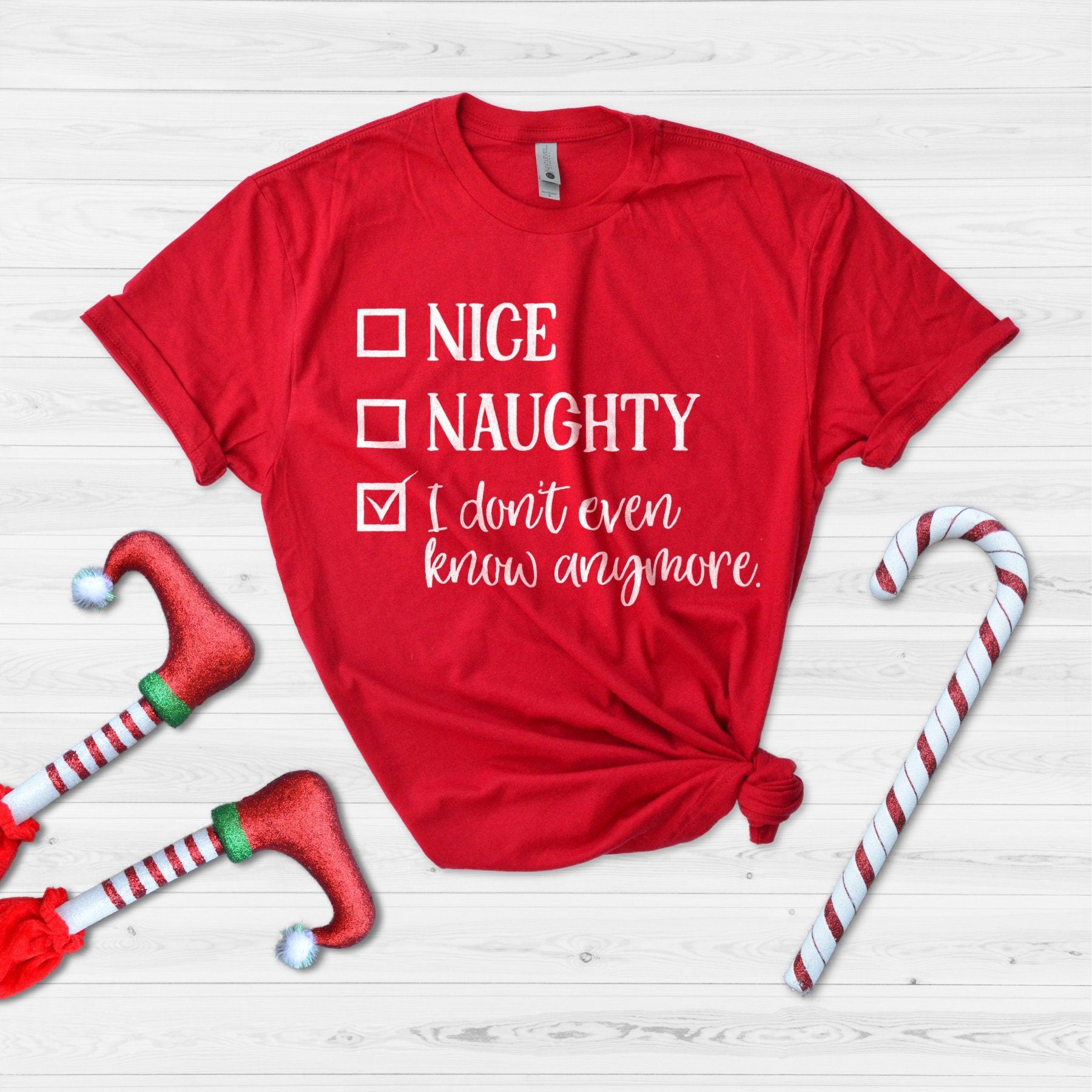 naughty list shirt