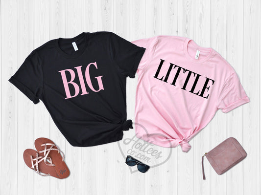 big little sorority rush shirts