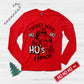 There's Some Ho Ho Ho's In This House Funny Santa Claus Christmas Shirt