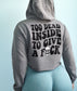 idgaf dead inside skull hoodie