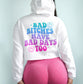 Bad Bitches Have Bad Days Too Cropped Hoodie, Mental Health Sweater