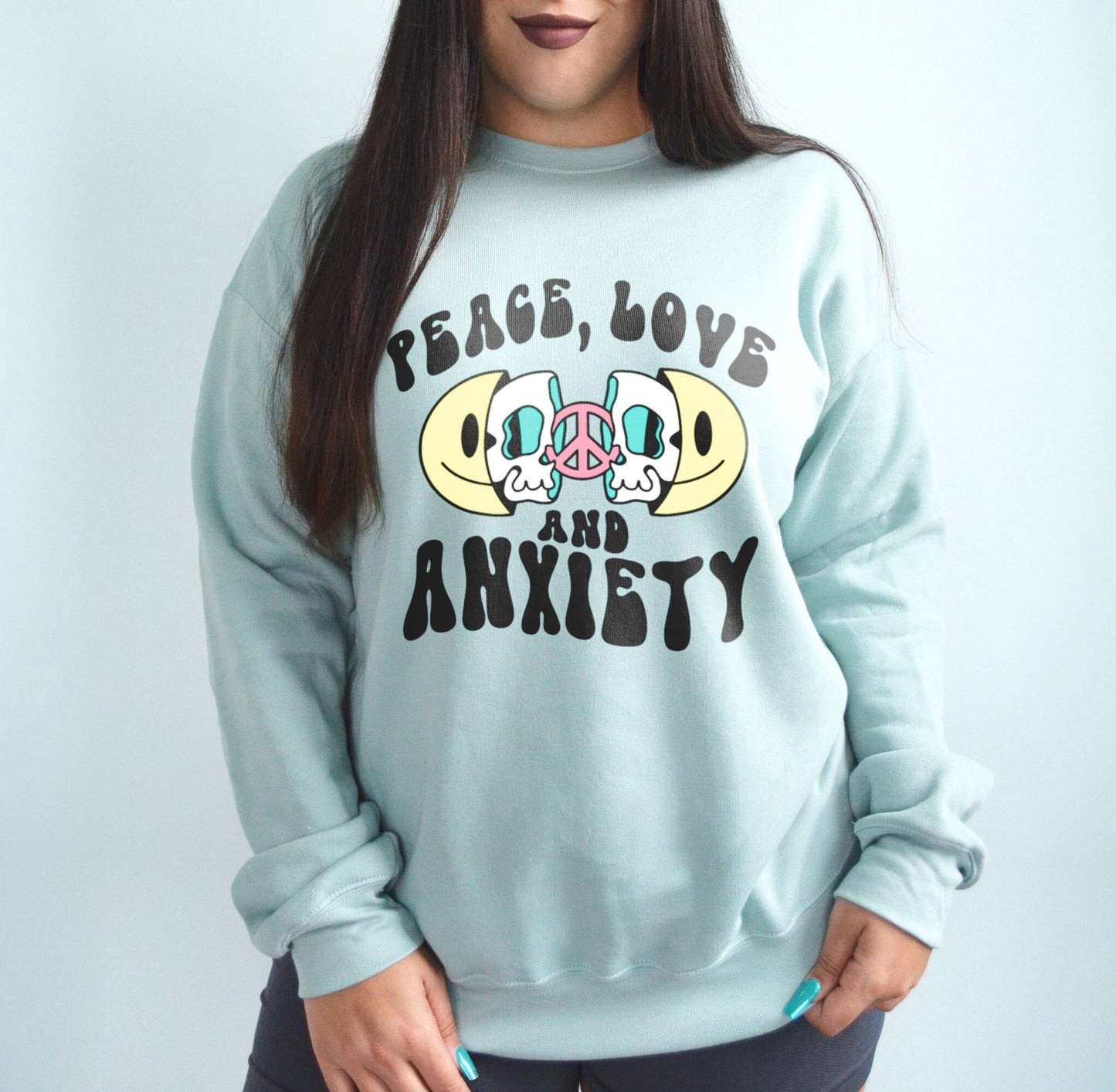 anxiety sweatshirt overthinker