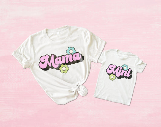 groovy mommy and me shirts